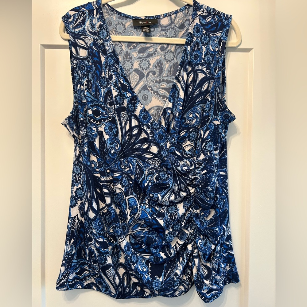 Style & Co Sleeveless Blouse